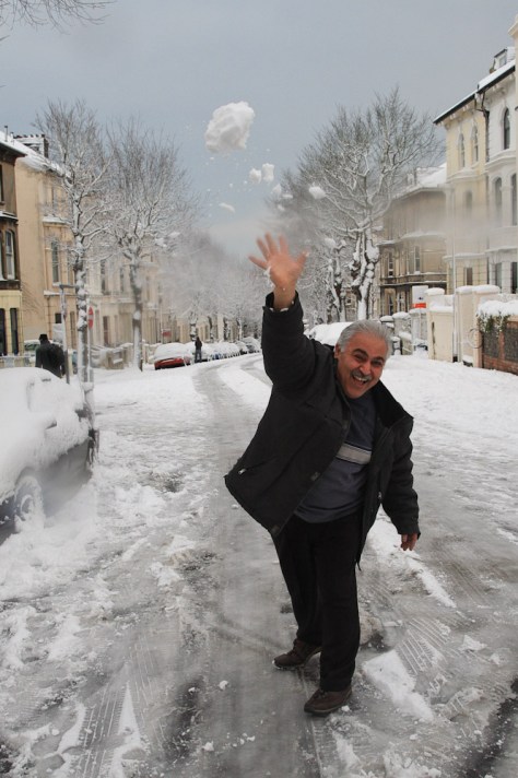 West Hill N-ice Man - Photo by Mark Baynes