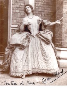 Comtesse du Barry character in “Fete de France" 